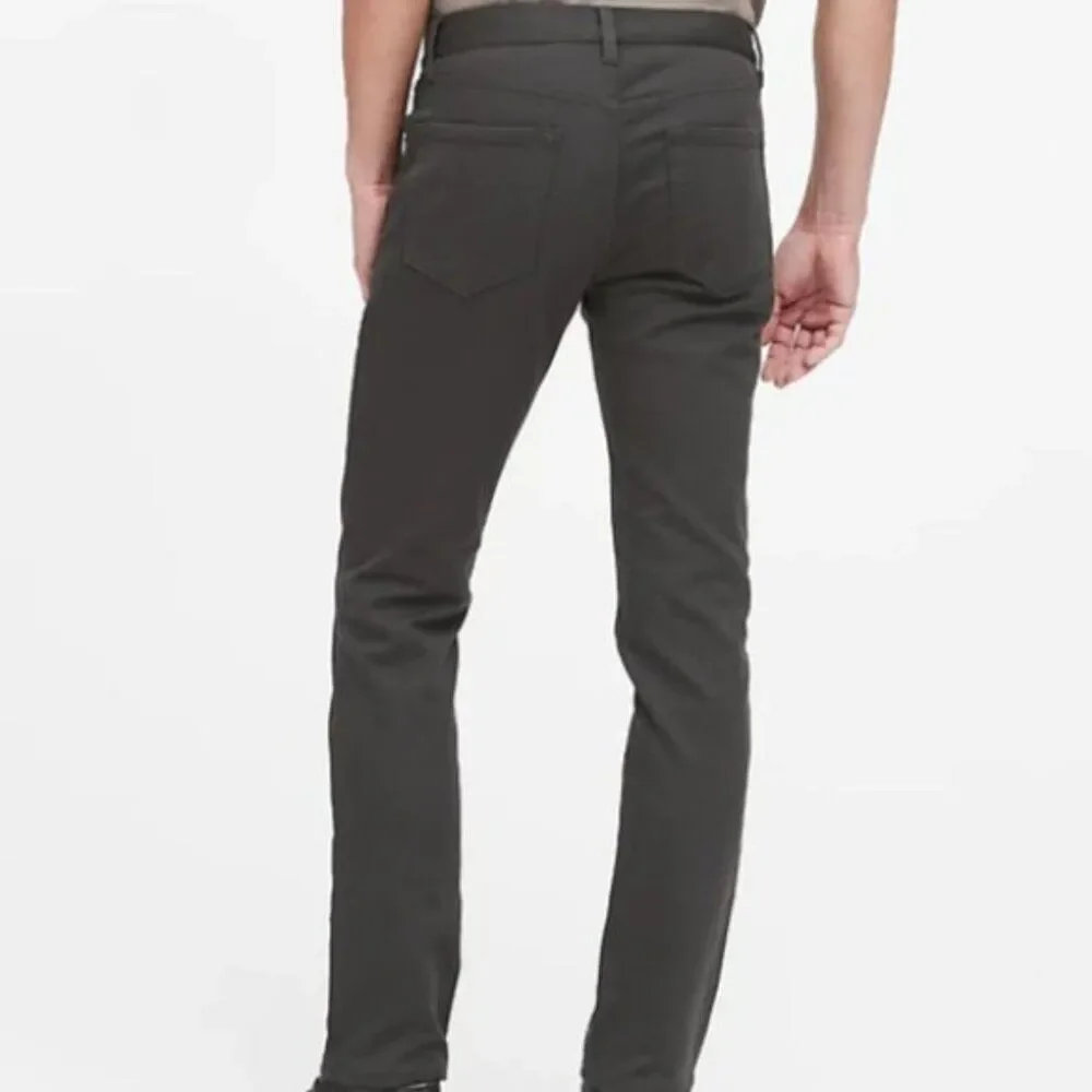 Banana Republic Traveler Pants Light Toffee Athletic Taper Fit 32x30